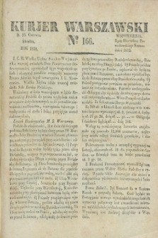 Kurjer Warszawski. 1830, № 166 (23 czerwca)