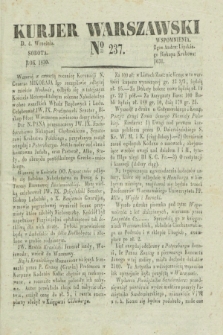 Kurjer Warszawski. 1830, № 237 (4 września)