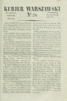 Kurjer Warszawski. 1830, № 296 (4 listopada)