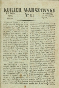 Kurjer Warszawski. 1830, № 324 (3 grudnia)