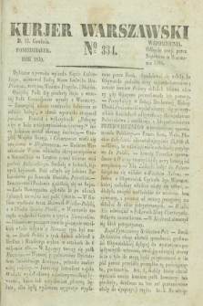 Kurjer Warszawski. 1830, № 334 (13 grudnia)