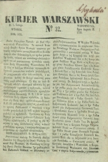 Kurjer Warszawski. 1831, № 32 (1 lutego)