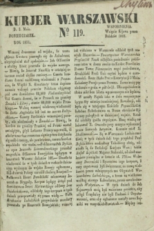 Kurjer Warszawski. 1831, № 119 (2 maja)