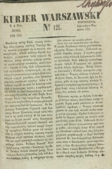 Kurjer Warszawski. 1831, № 121 (4 maja)