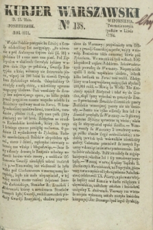 Kurjer Warszawski. 1831, № 138 (23 maja)