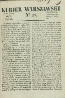 Kurjer Warszawski. 1831, № 169 (24 czerwca)