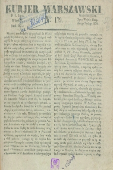 Kurjer Warszawski. 1831, № 179 (5 lipca)