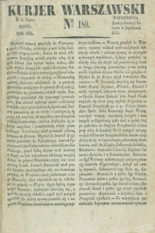 Kurjer Warszawski. 1831, № 180 (6 lipca)