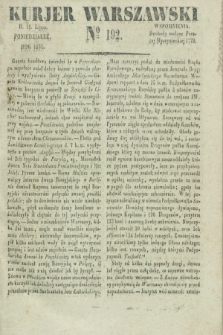 Kurjer Warszawski. 1831, № 192 (18 lipca)
