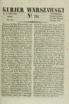 Kurjer Warszawski. 1831, № 290 (26 października)