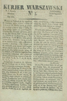 Kurjer Warszawski. 1832, № 3 (3 stycznia)
