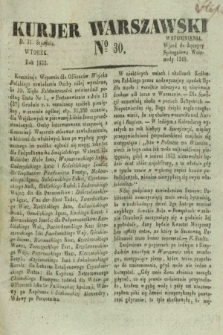 Kurjer Warszawski. 1832, № 30 (31 stycznia)