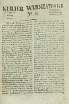 Kurjer Warszawski. 1832, № 148 (2 czerwca)
