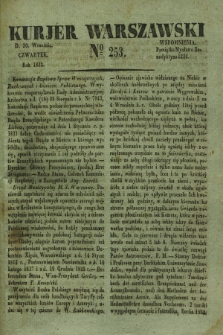 Kurjer Warszawski. 1832, № 253 (20 września)