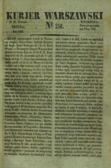 Kurjer Warszawski. 1832, № 256 (23 września)