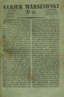 Kurjer Warszawski. 1832, № 267 (4 października)