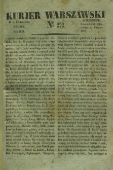 Kurjer Warszawski. 1832, № 272 (9 października)