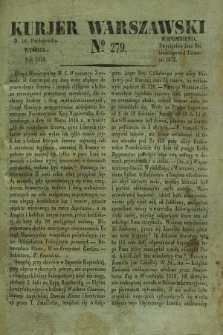 Kurjer Warszawski. 1832, № 279 (16 października)