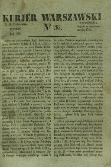 Kurjer Warszawski. 1832, № 293 (30 października)