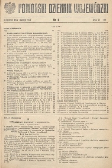 Pomorski Dziennik Wojewódzki. 1950, nr 3