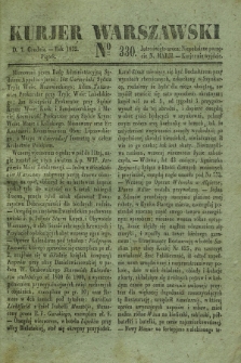 Kurjer Warszawski. 1832, № 330 (7 grudnia)