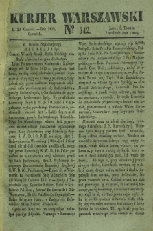 Kurjer Warszawski. 1832, № 342 (20 grudnia)