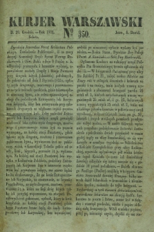 Kurjer Warszawski. 1832, № 350 (29 grudnia)