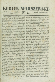 Kurjer Warszawski. 1834, № 27 (28 stycznia)