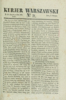 Kurjer Warszawski. 1834, № 28 (29 stycznia)