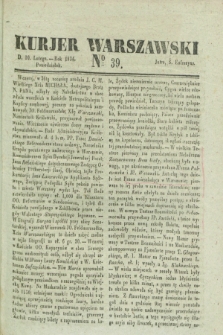 Kurjer Warszawski. 1834, № 39 (10 lutego)