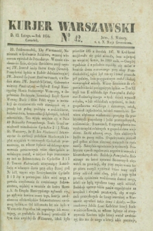 Kurjer Warszawski. 1834, № 42 (13 lutego)