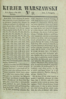Kurjer Warszawski. 1834, № 59 (2 marca)