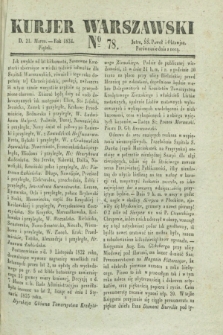Kurjer Warszawski. 1834, № 78 (21 marca)