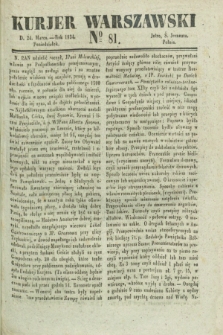 Kurjer Warszawski. 1834, № 81 (24 marca)