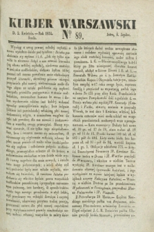 Kurjer Warszawski. 1834, № 89 (2 kwietnia)