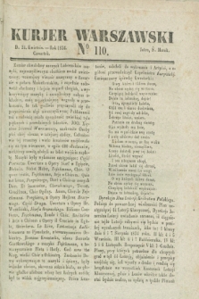 Kurjer Warszawski. 1834, № 110 (24 kwietnia)