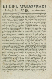 Kurjer Warszawski. 1834, № 118 (2 maja)