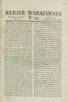 Kurjer Warszawski. 1834, № 119 (3 maia)