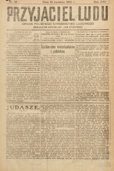 Przyjaciel Ludu : organ Polskiego Stronnictwa Ludowego. 1913 , nr 16