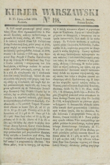 Kurjer Warszawski. 1834, № 198 (27 lipca)