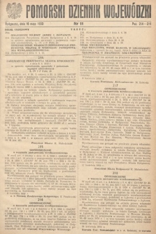 Pomorski Dziennik Wojewódzki. 1950, nr 11