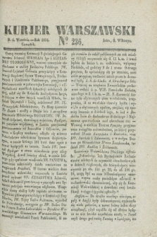 Kurjer Warszawski. 1834, № 236 (4 września)