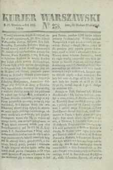 Kurjer Warszawski. 1834, № 258 (27 września)