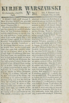 Kurjer Warszawski. 1834, № 264 (3 października)