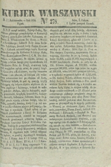 Kurjer Warszawski. 1834, № 278 (17 października)