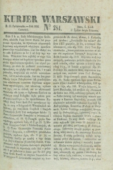 Kurjer Warszawski. 1834, № 284 (23 października)