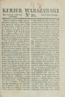 Kurjer Warszawski. 1834, № 294 (3 listopada)