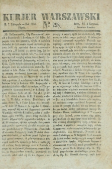 Kurjer Warszawski. 1834, № 298 (7 listopada)