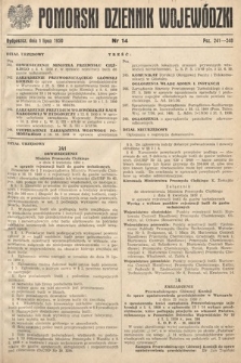 Pomorski Dziennik Wojewódzki. 1950, nr 14