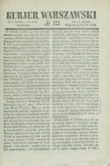 Kurjer Warszawski. 1834, № 322 (1 grudnia)